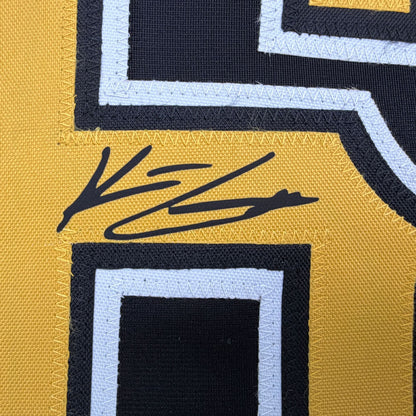 Facsimile Autographed Konnor Griffin Pittsburgh Black Reprint Laser Auto Baseball Jersey Size Men's XL