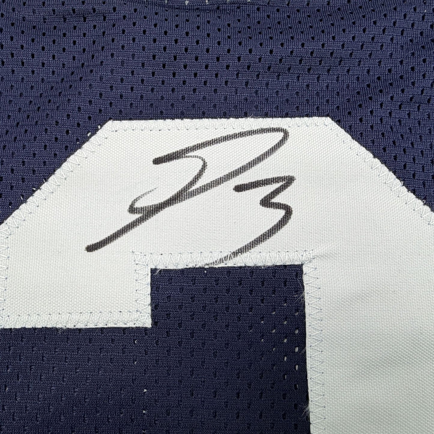 Autographed/Signed George Pickens Dallas Thanksgiving Day Football Jersey JSA COA