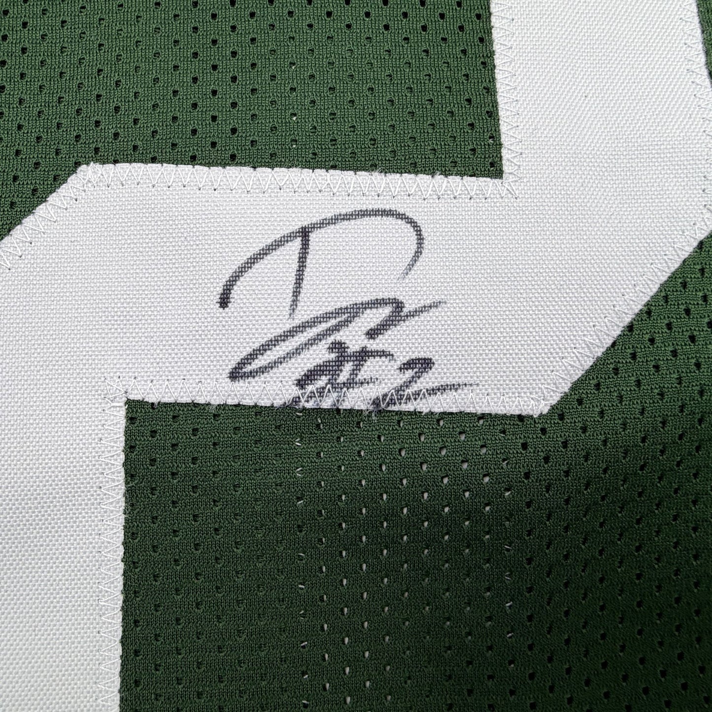 Autographed/Signed DJ Lagway Baylor Green College Football Jersey JSA COA
