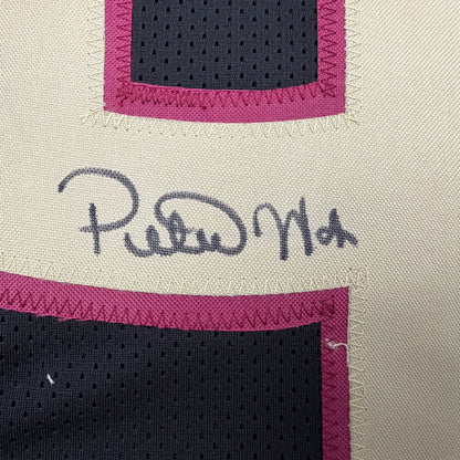 Autographed/Signed Peter Warrick Florida State FSU Black College Football Jersey JSA COA
