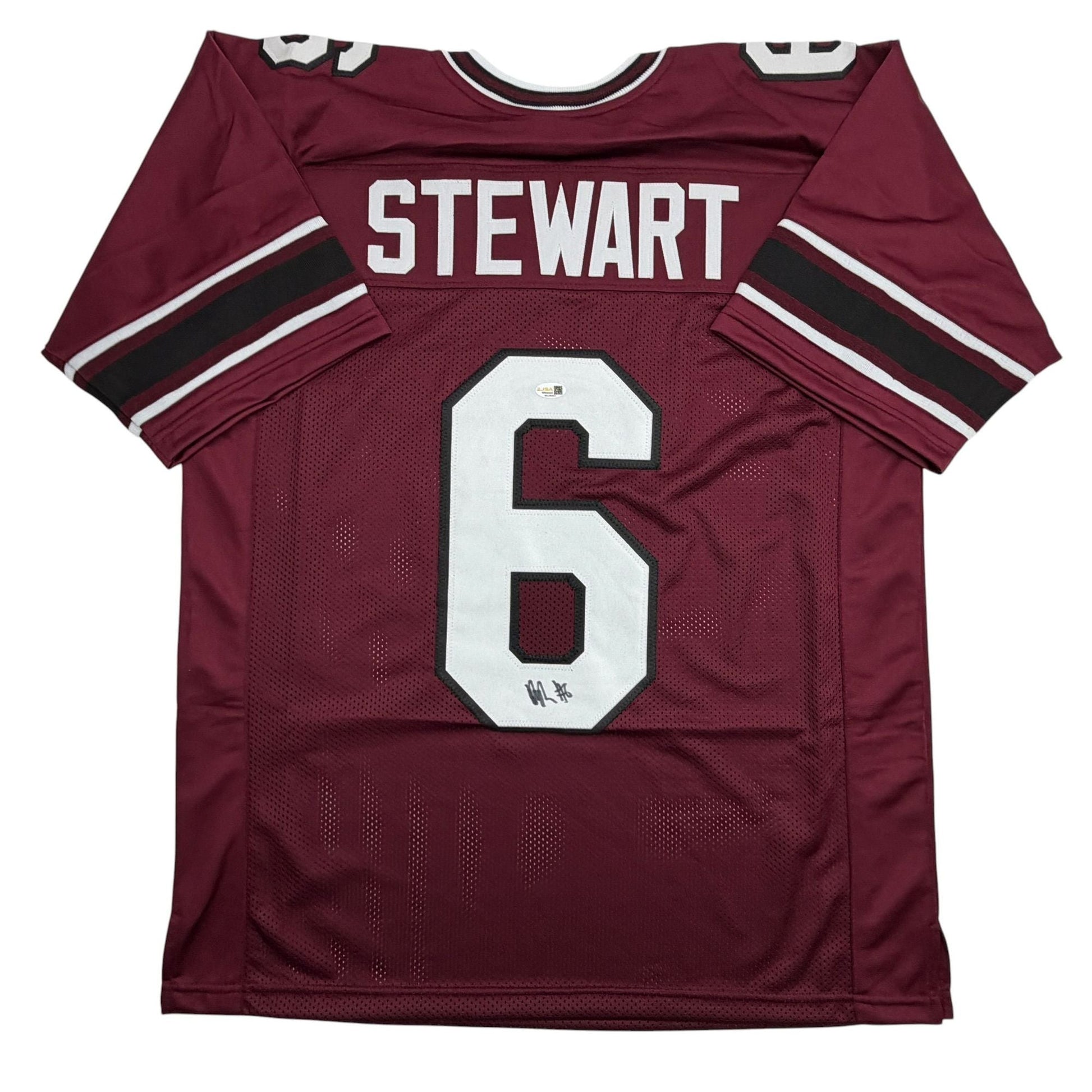 Autographed/Signed Dylan Stewart South Carolina Maroon College Football Jersey JSA COA