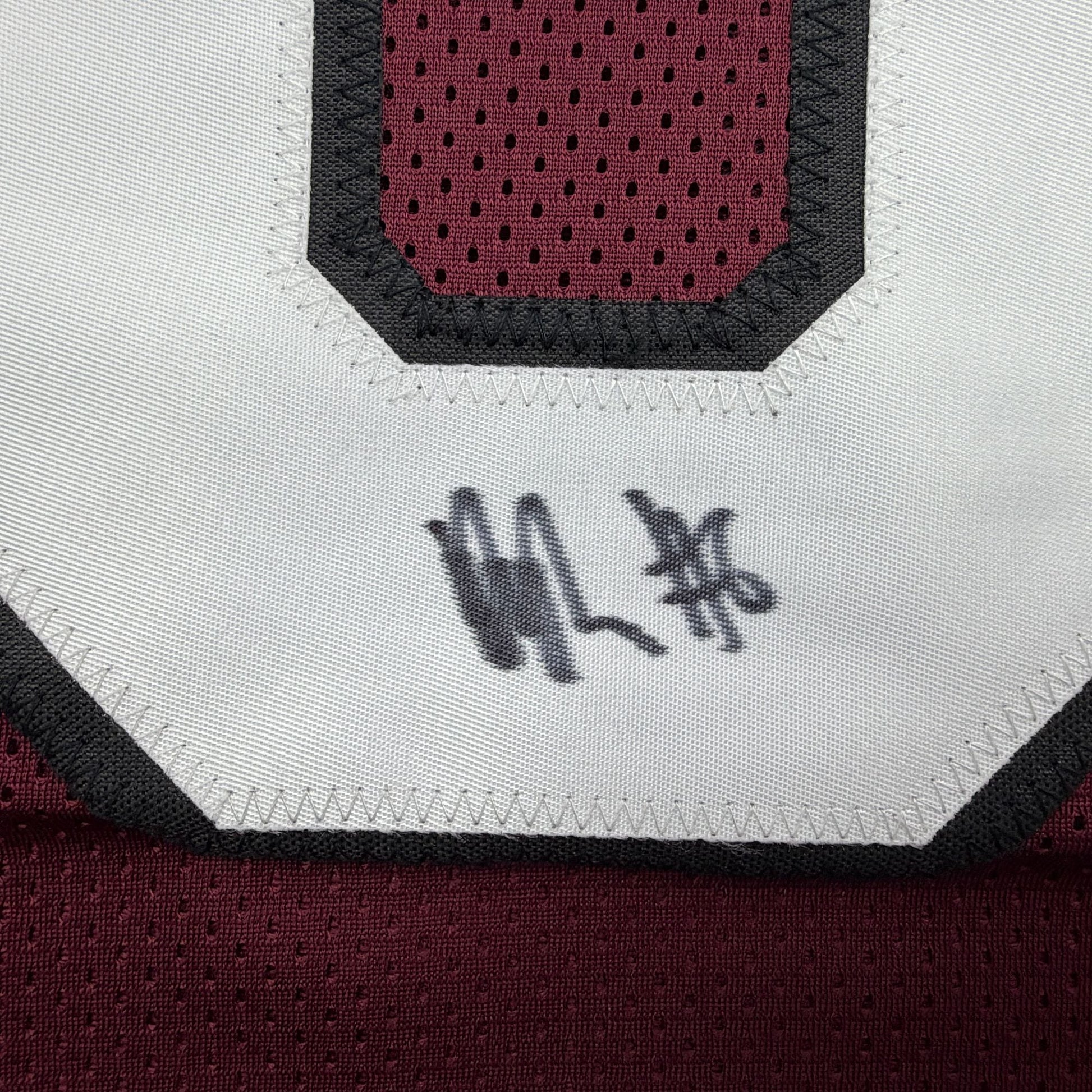 Autographed/Signed Dylan Stewart South Carolina Maroon College Football Jersey JSA COA