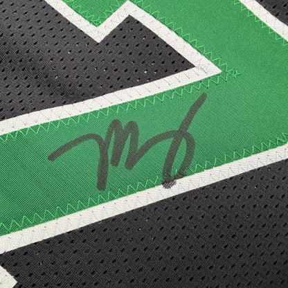Autographed/Signed Jaylen Brown Boston Black Basketball Jersey Beckett BAS COA