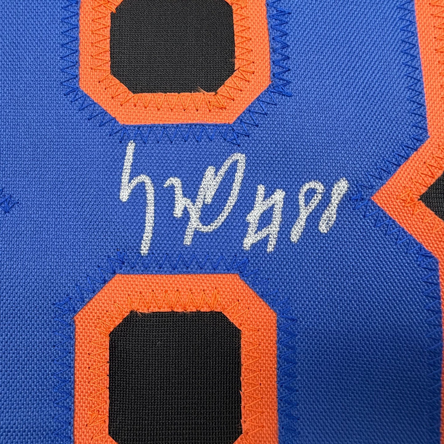 Autographed/Signed Luis Robert Jr. New York Black Baseball Jersey Beckett BAS COA