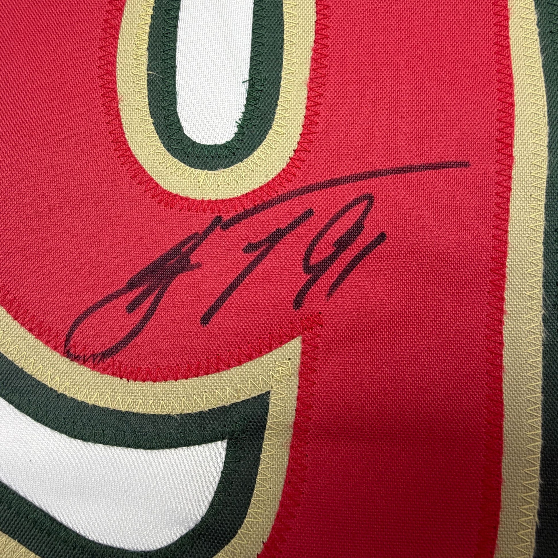 Autographed/Signed Vladimir Tarasenko Minnesota White 25th Anniversary Hockey Jersey Beckett BAS COA
