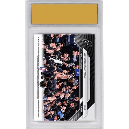 Graded 2025 Topps Now Victor Wembanyama #324 2025-26 NBA Western Conference Finals MVP San Antonio Spurs Basketball Card HOFSM 10 Gem Mint