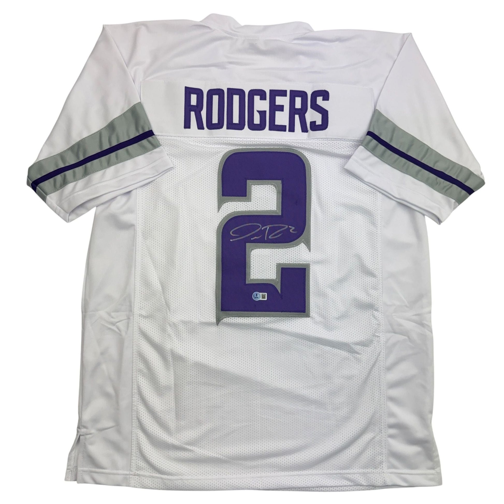 Autographed/Signed Isaiah Rodgers Minnesota White Out Alternate Football Jersey Beckett BAS COA