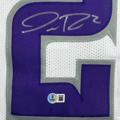 Autographed/Signed Isaiah Rodgers Minnesota White Out Alternate Football Jersey Beckett BAS COA