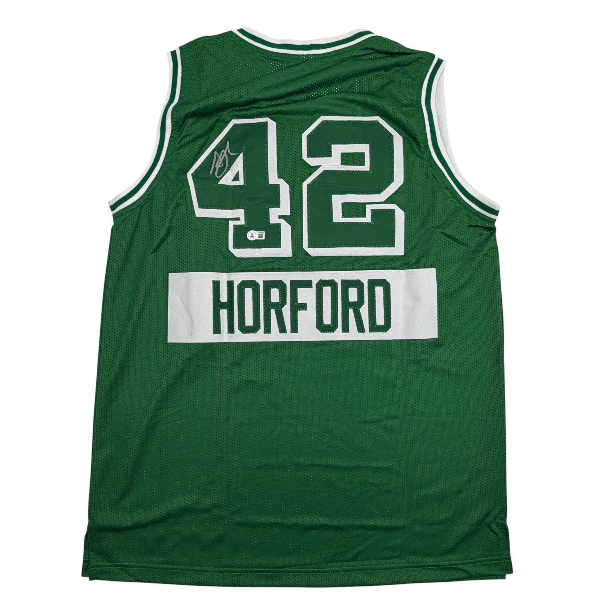Autographed/Signed Al Horford Boston Green City Edition Basketball Jersey Beckett BAS COA