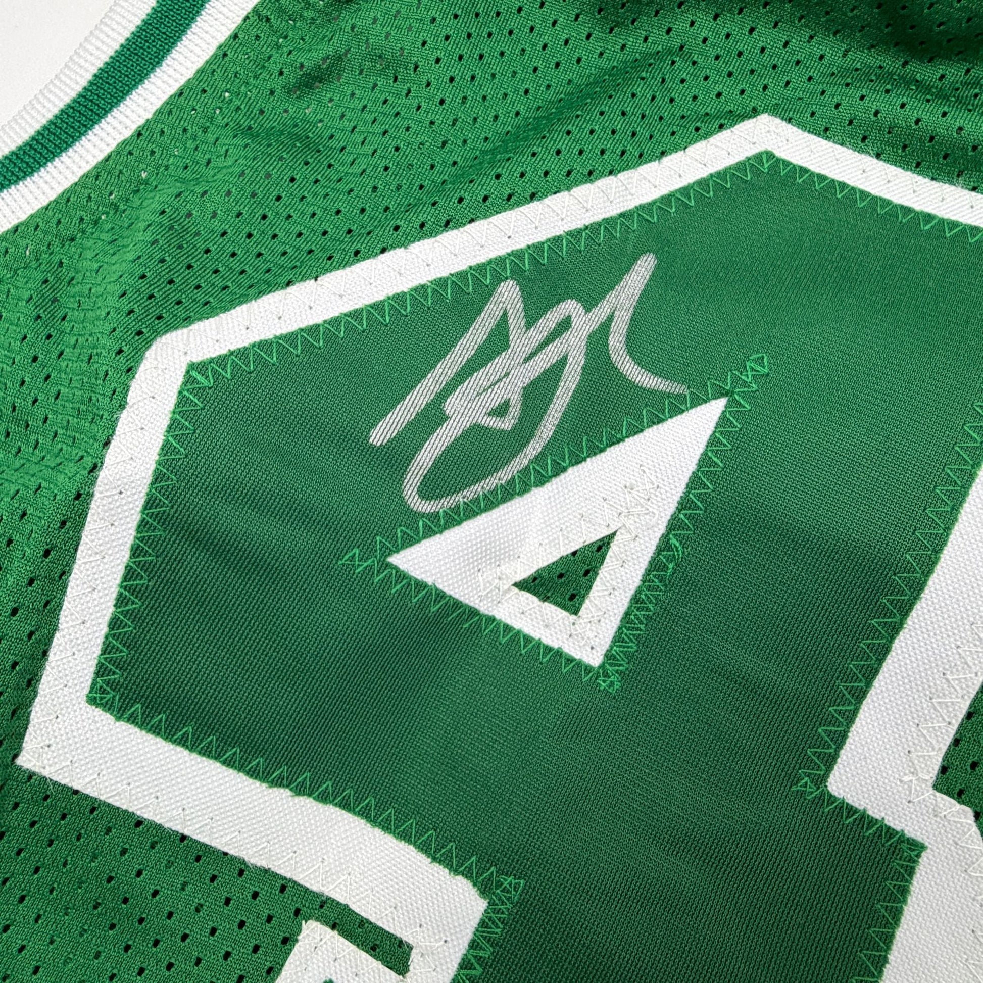 Autographed/Signed Al Horford Boston Green City Edition Basketball Jersey Beckett BAS COA