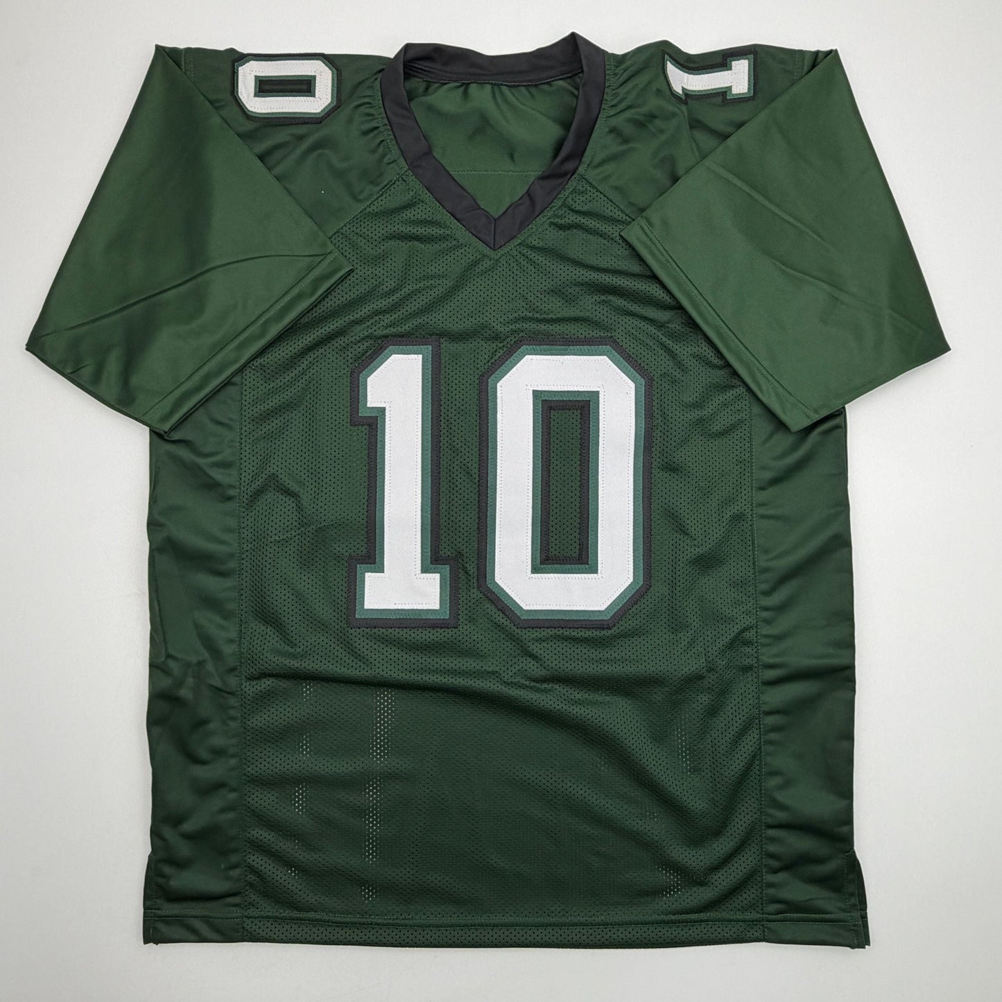 Autographed/Signed Chad Pennington Marshall Green College Football Jersey JSA COA