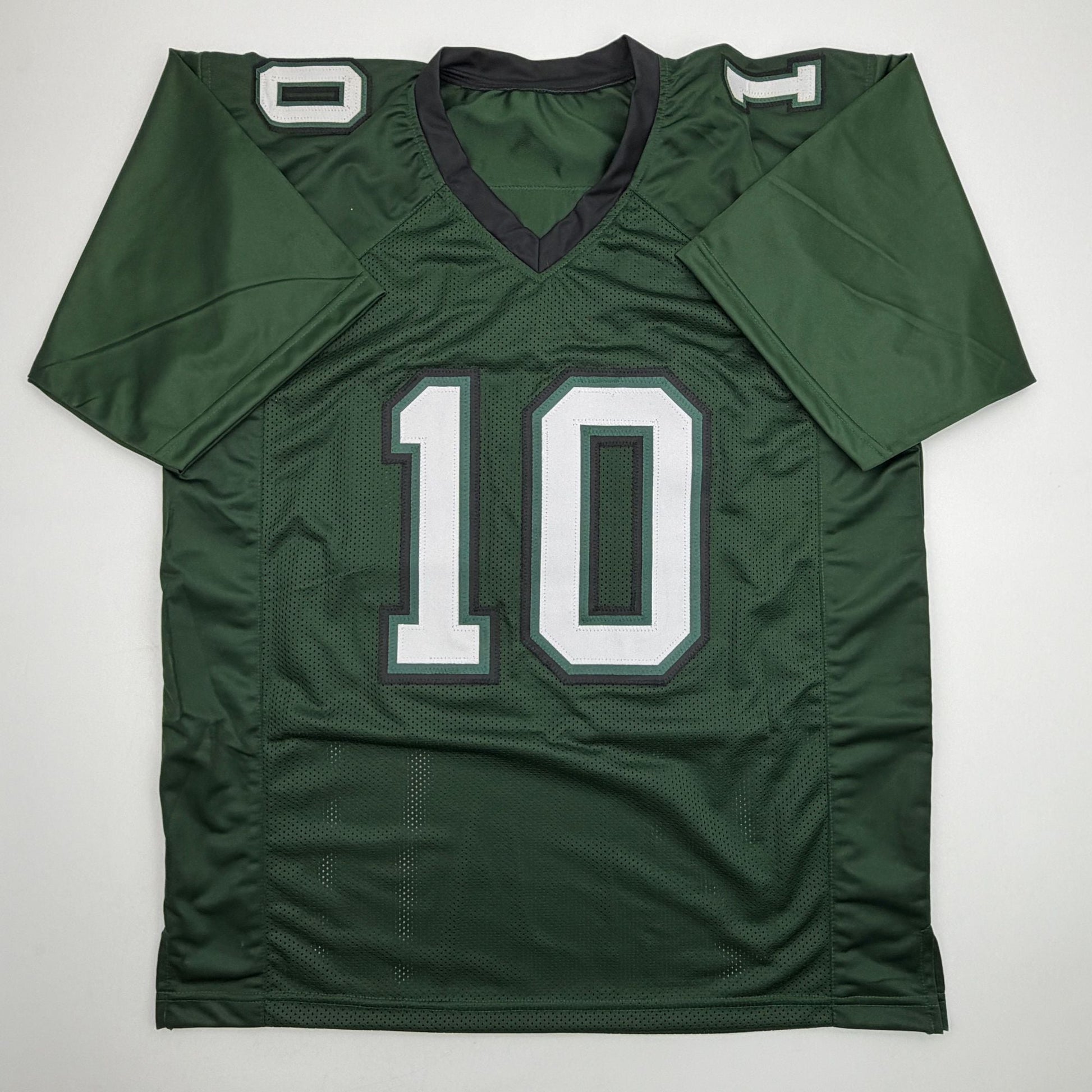 Autographed/Signed Chad Pennington Marshall Green College Football Jersey JSA COA