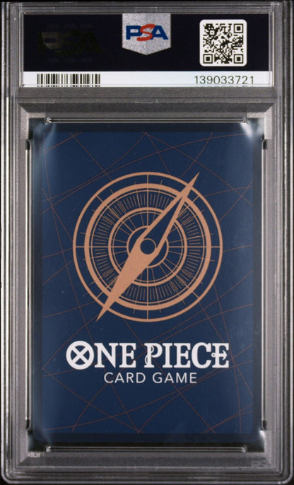 Graded 2025 One Piece Mary Geoise #097 Alt Art PRB02 Trading Card Game PSA 10 Gem Mint