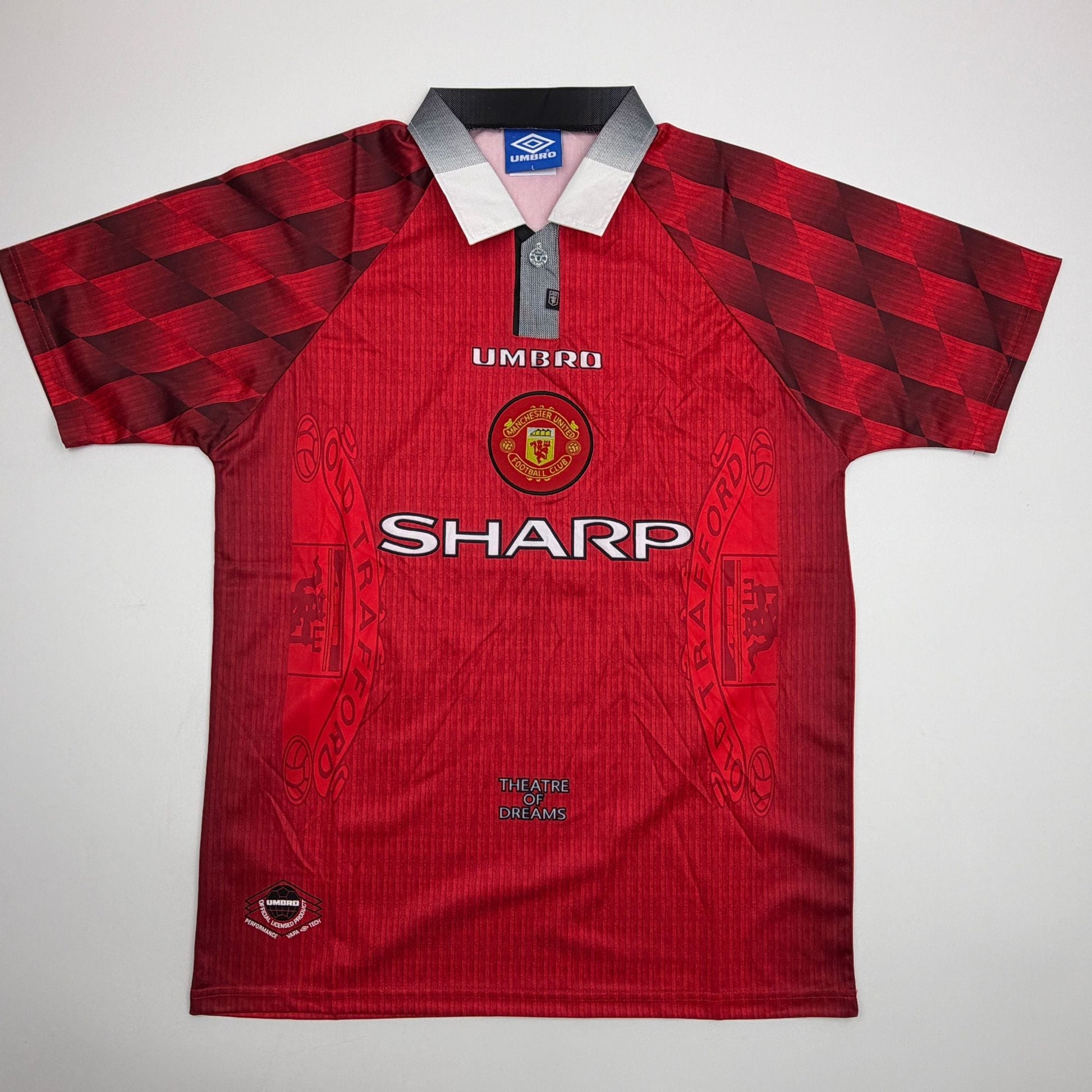 Autographed/Signed Nicky Butt Manchester United Red Soccer Futbol Jersey Beckett BAS COA