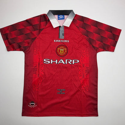 Autographed/Signed Nicky Butt Manchester United Red Soccer Futbol Jersey Beckett BAS COA