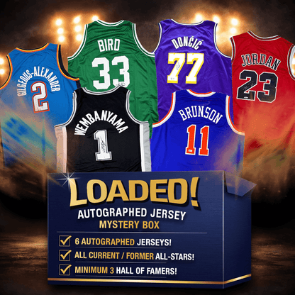 LOADED! Mystery Box 6x Autographed/Signed Basketball Jerseys with PSA JSA or Beckett COA