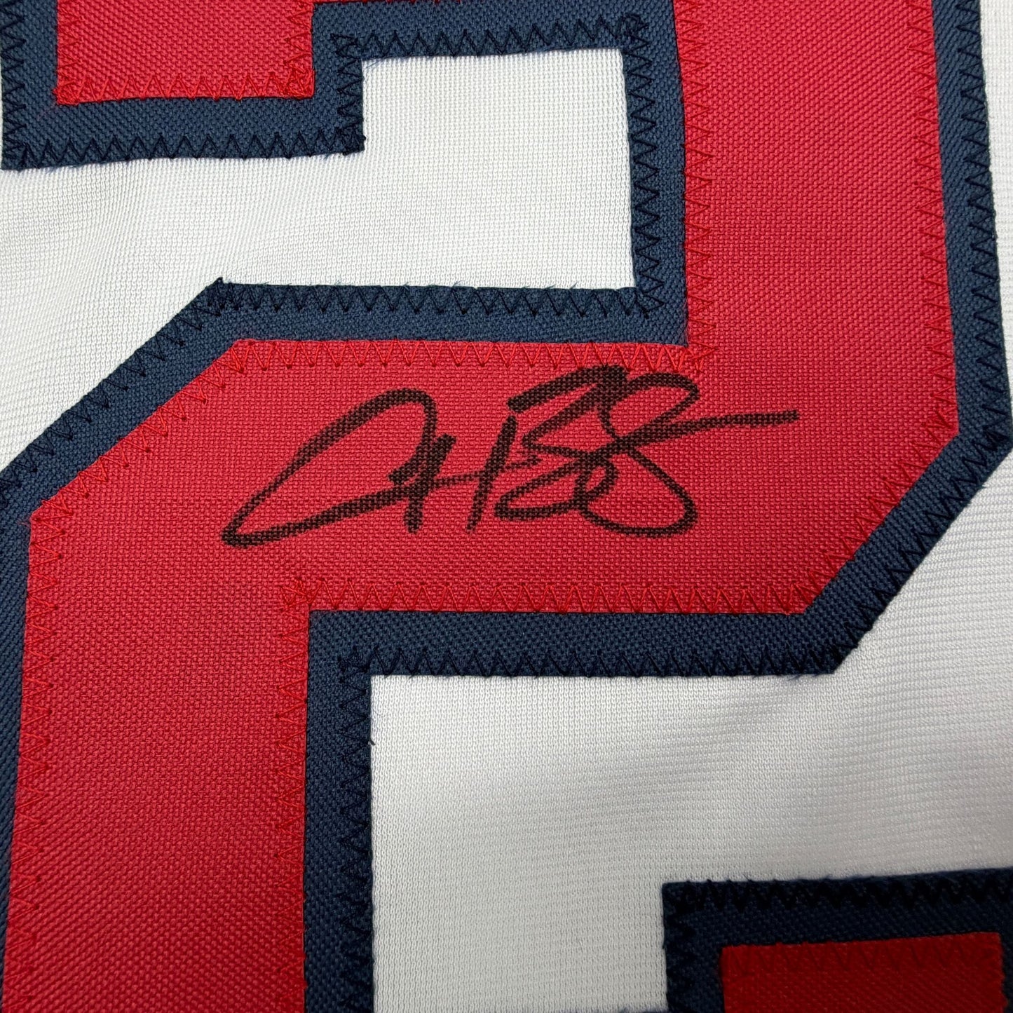 Autographed/Signed Alex Bregman United States USA White World Baseball Classic WBC Baseball Jersey Beckett BAS COA