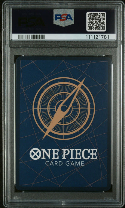 Graded 2023 One Piece JPN Belo Betty #015 Jolly Roger Foil OP05 Trading Card Game PSA 10 Gem Mint