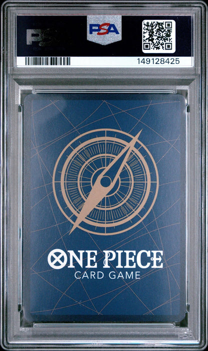 Graded 2024 One Piece Shirahoshi #082 Jolly Roger Foil PRB01 Trading Card Game PSA 10 Gem Mint