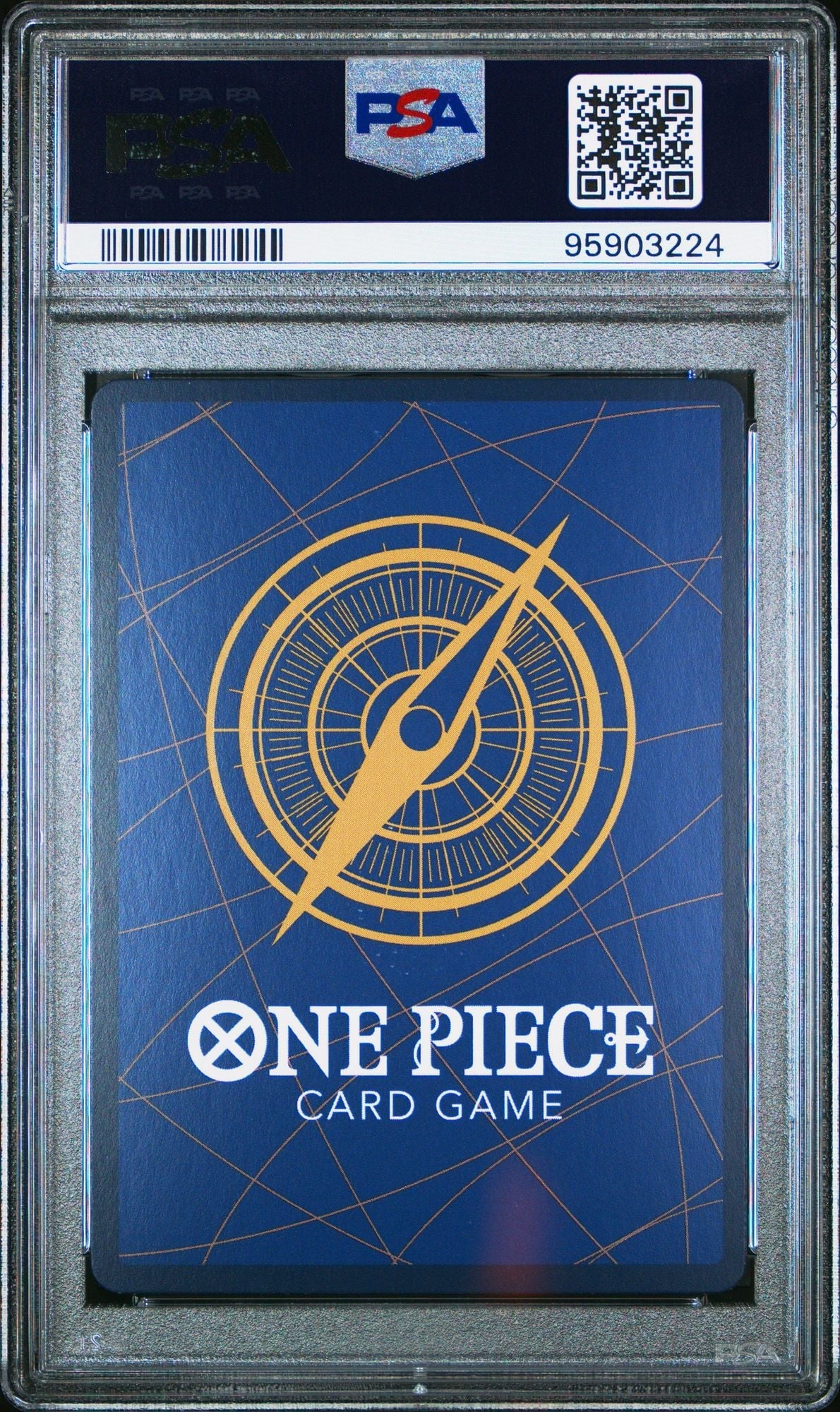 Graded 2024 One Piece Ain #002 500 Years in the Future Trading Card Game PSA 10 Gem Mint