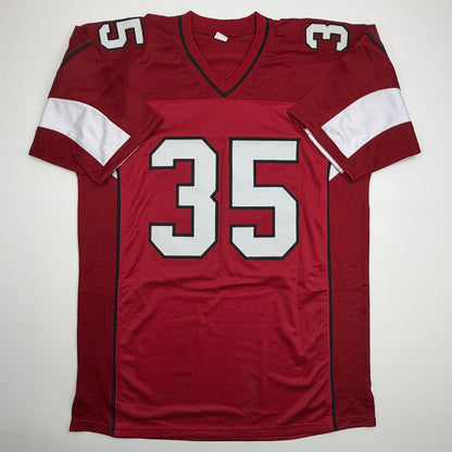Autographed/Signed Zonovan Bam Knight Arizona Red Football Jersey JSA COA