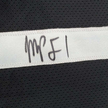 Autographed/Signed Michael Porter Jr Brooklyn Black Basketball Jersey JSA COA