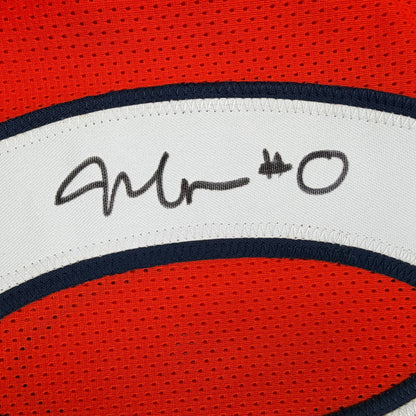 Autographed/Signed Jonathon Cooper Denver Orange Football Jersey JSA COA