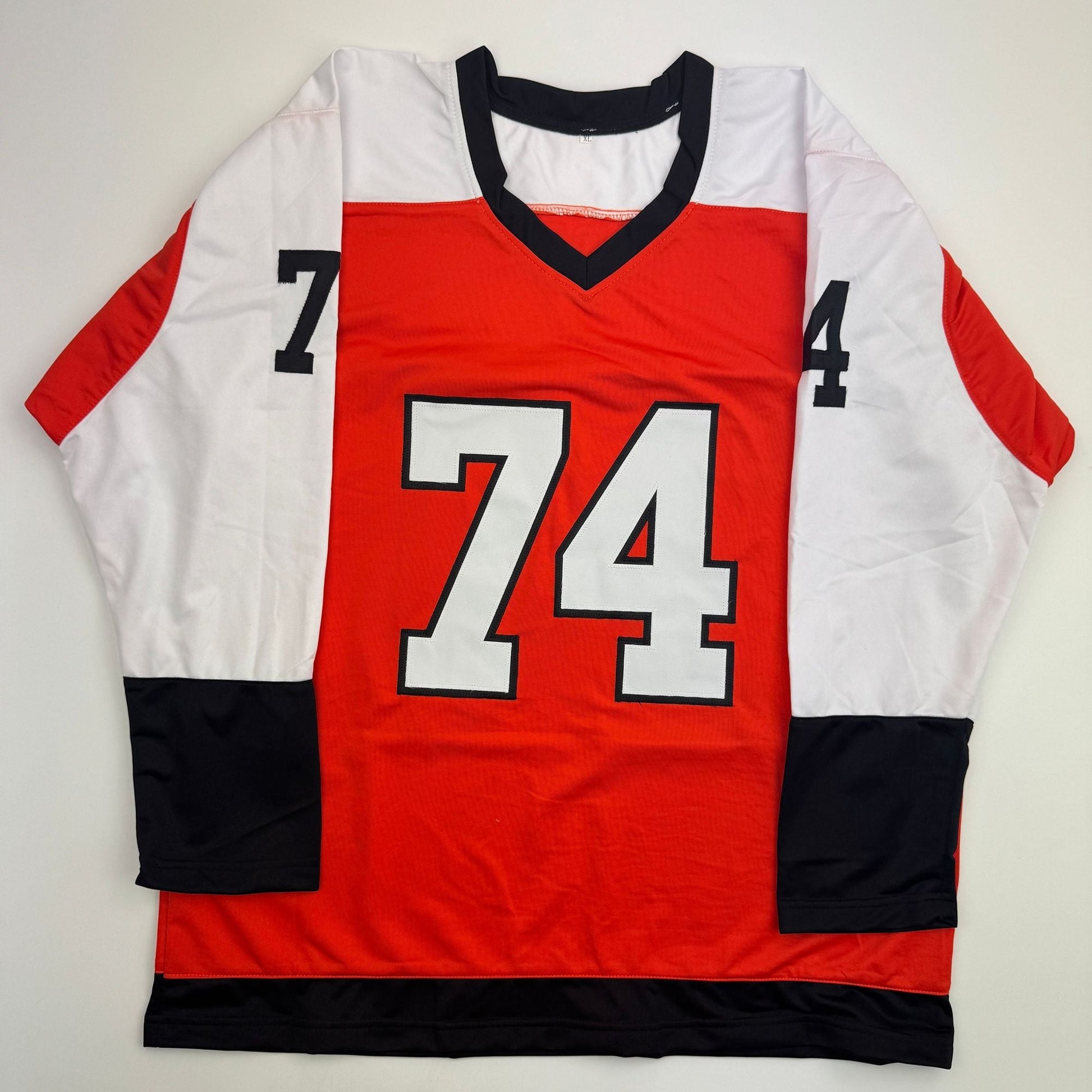 Autographed/Signed Owen Tippett Philadelphia Orange Hockey Jersey Beckett BAS COA