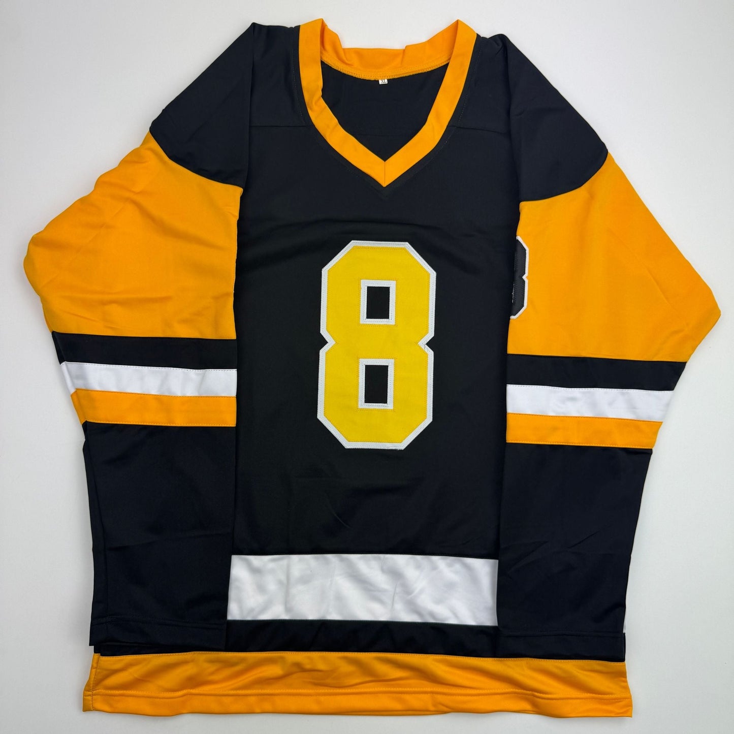 Autographed/Signed Michael Bunting Pittsburgh Black Hockey Jersey Beckett BAS COA