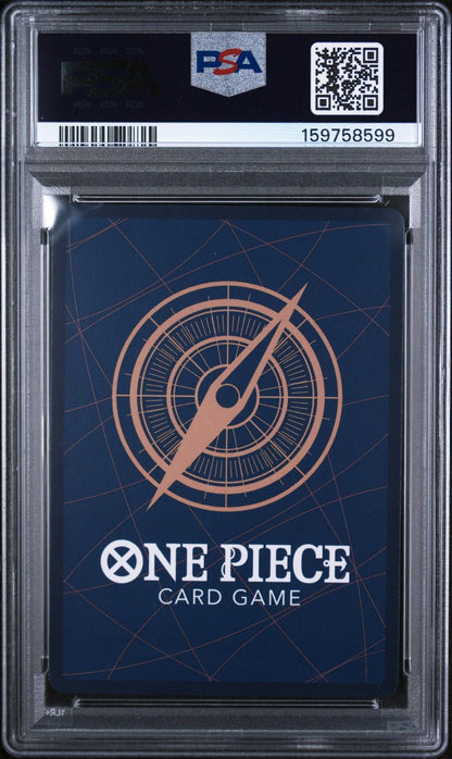 Graded 2026 One Piece Japanese BOA Hancock #112 OP14 The Azure Sea's Seven Trading Card Game PSA 10 Gem Mint