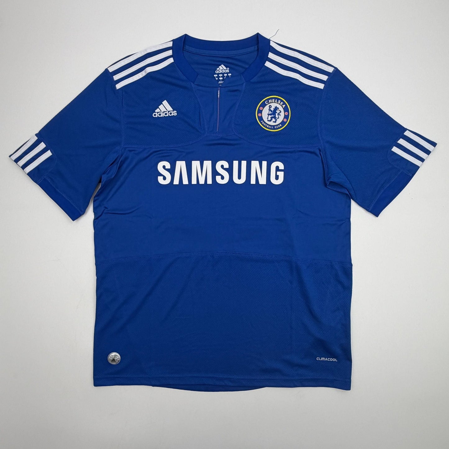 Autographed/Signed Michael Ballack Chelsea FC Blue Soccer Futbol Jersey Beckett BAS COA