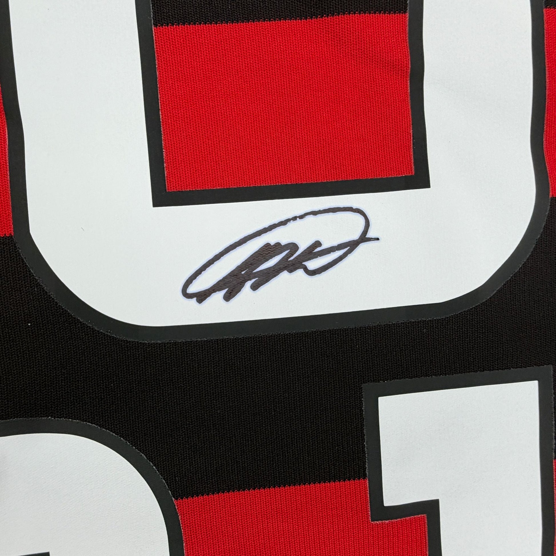 Autographed/Signed Ricardo Kaka AC Milan Black/White Soccer Futbol Jersey Beckett BAS COA