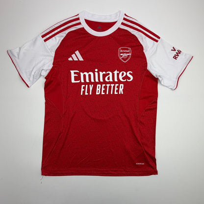 Autographed/Signed Gabriel Arsenal Red Soccer Futbol Jersey Beckett BAS COA