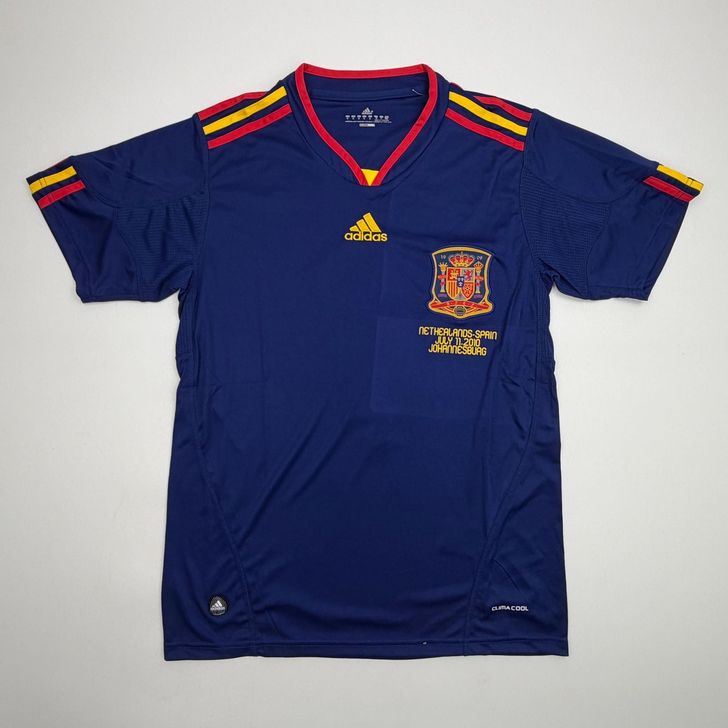 Autographed/Signed Fernando Torres Spain Blue Soccer Futbol Jersey Beckett BAS COA