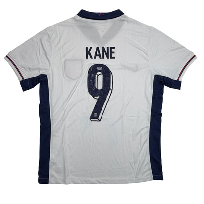 Autographed/Signed Harry Kane England White Soccer Jersey PSA/DNA COA