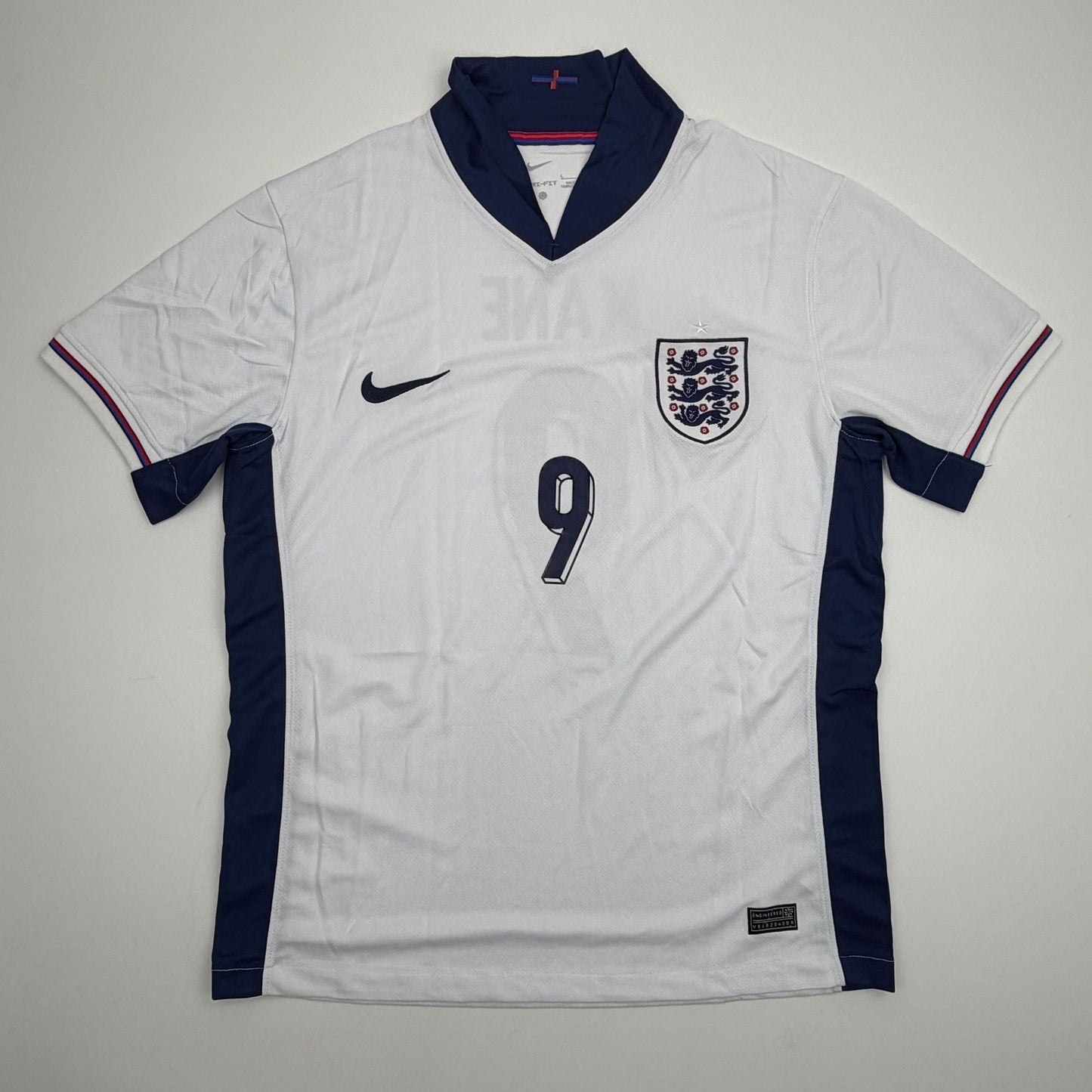 Autographed/Signed Harry Kane England White Soccer Jersey PSA/DNA COA