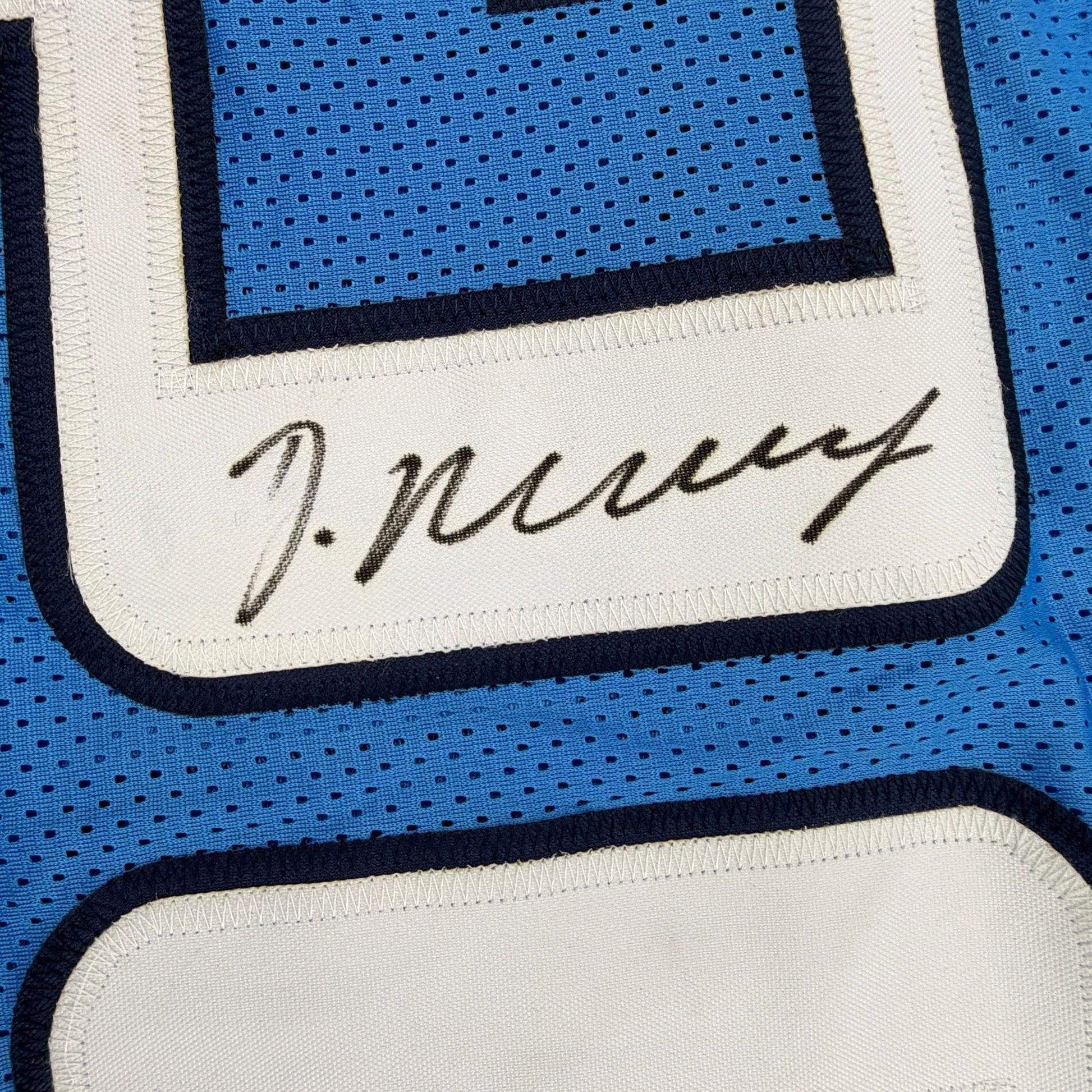 Autographed/Signed Demarco Murray Tennessee Light Blue Football Jersey JSA COA