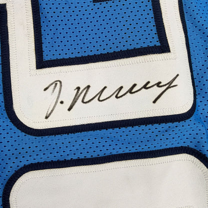 Autographed/Signed Demarco Murray Tennessee Light Blue Football Jersey JSA COA