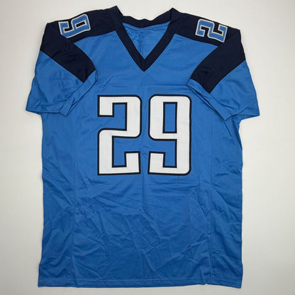 Autographed/Signed Demarco Murray Tennessee Light Blue Football Jersey JSA COA