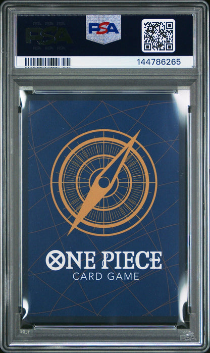 Graded 2022 One Piece Japanese Shanks #120 OP01 Romance Dawn Trading Card Game PSA 10 Gem Mint