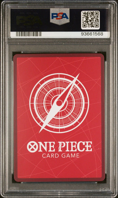 Graded 2023 Japanese One Piece Hody Jones #020 OP06 Alternate Art Wings of the Captain Trading Card Game PSA 10 Gem Mint