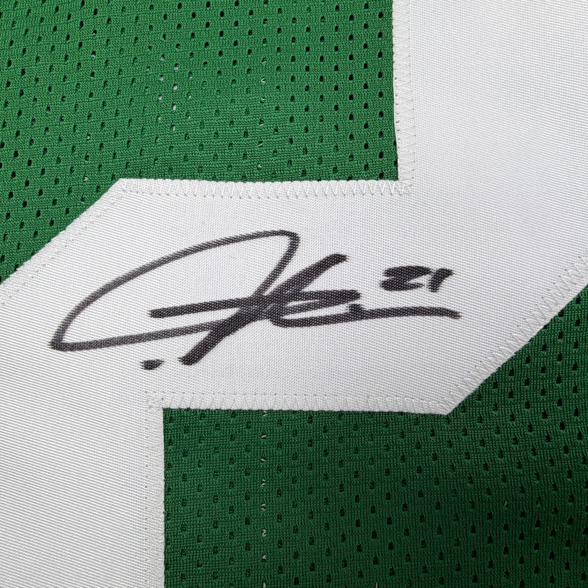 Autographed/Signed LaDainian Tomlinson New York Green Football Jersey Beckett BAS COA
