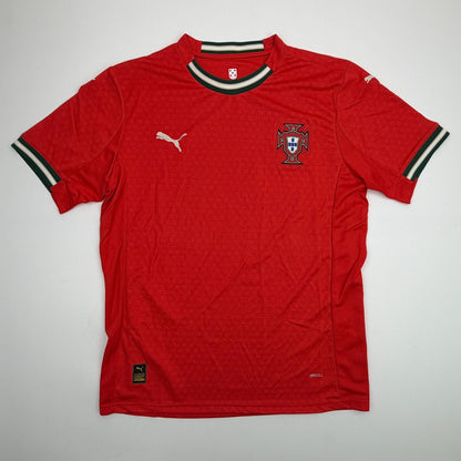 Autographed/Signed Vitinha Red Portugal Soccer World Cup Jersey Beckett BAS COA
