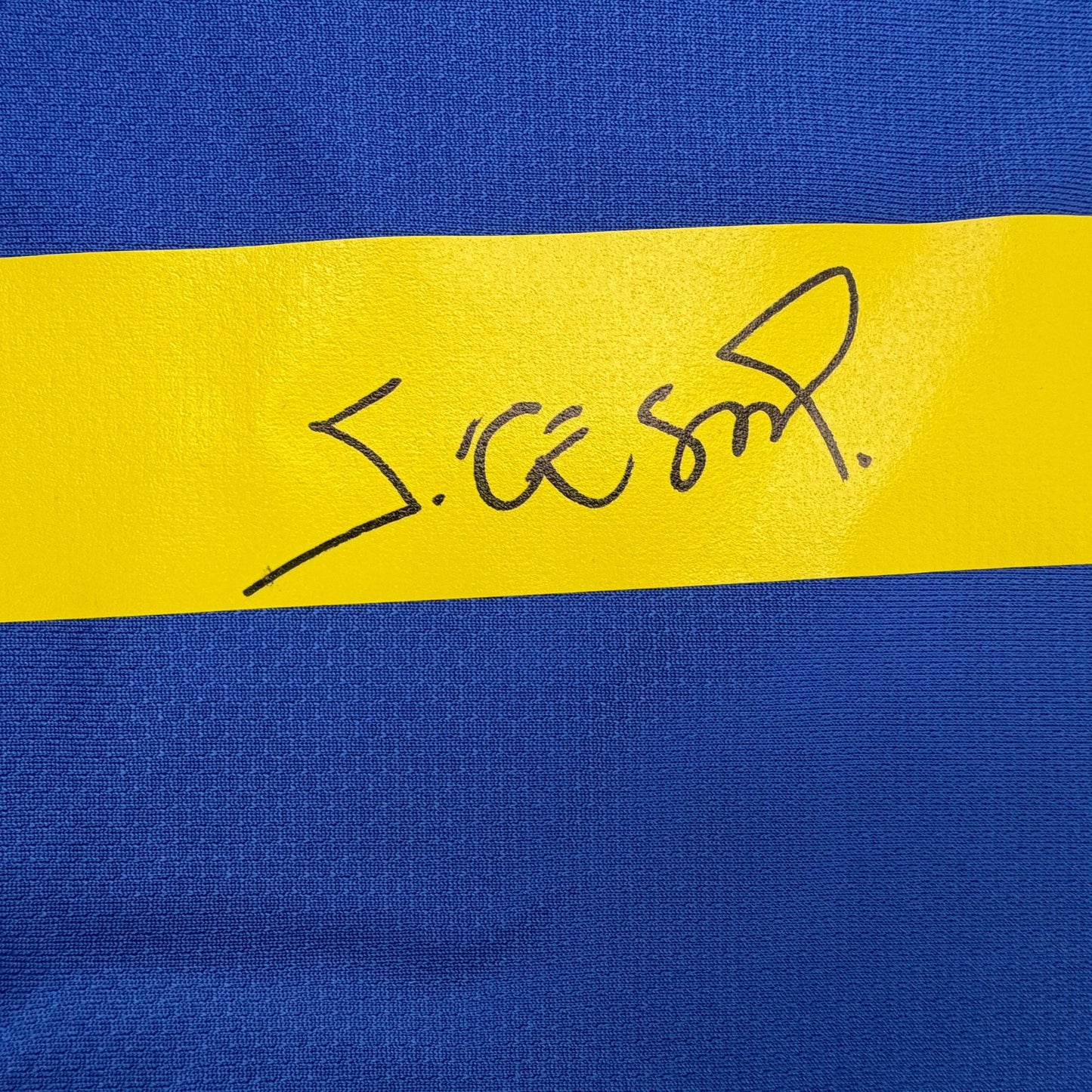 Autographed/Signed Julio Cesar Brazil Blue Soccer Futbol Jersey Beckett BAS COA