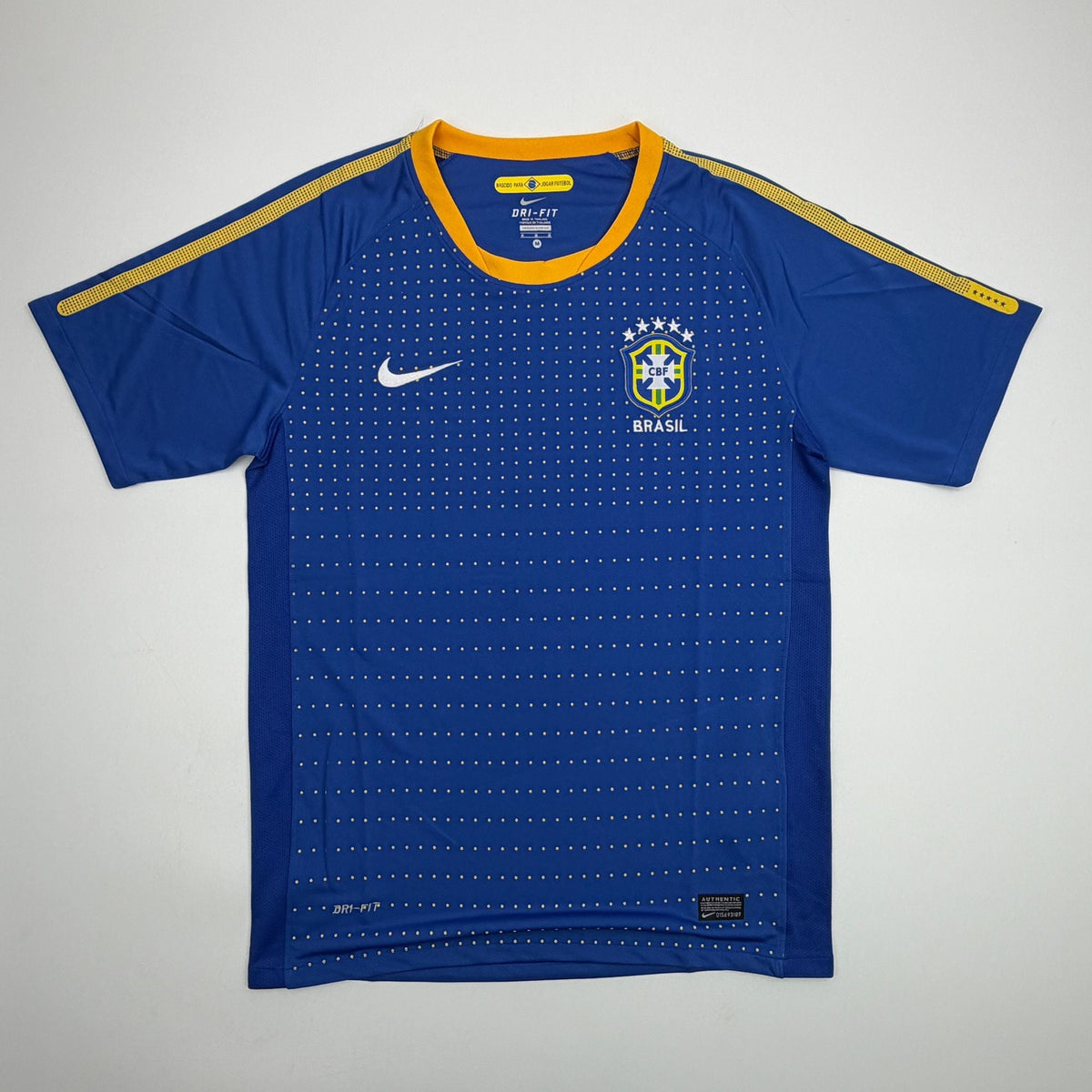 Autographed/Signed Julio Cesar Brazil Blue Soccer Futbol Jersey Beckett BAS COA