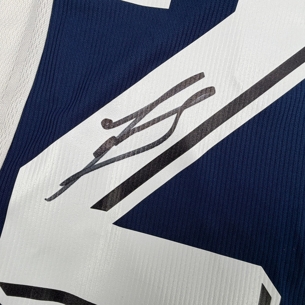 Autographed/Signed Javier Zanetti Argentina Blue #22 Soccer World Cup Jersey Beckett BAS COA