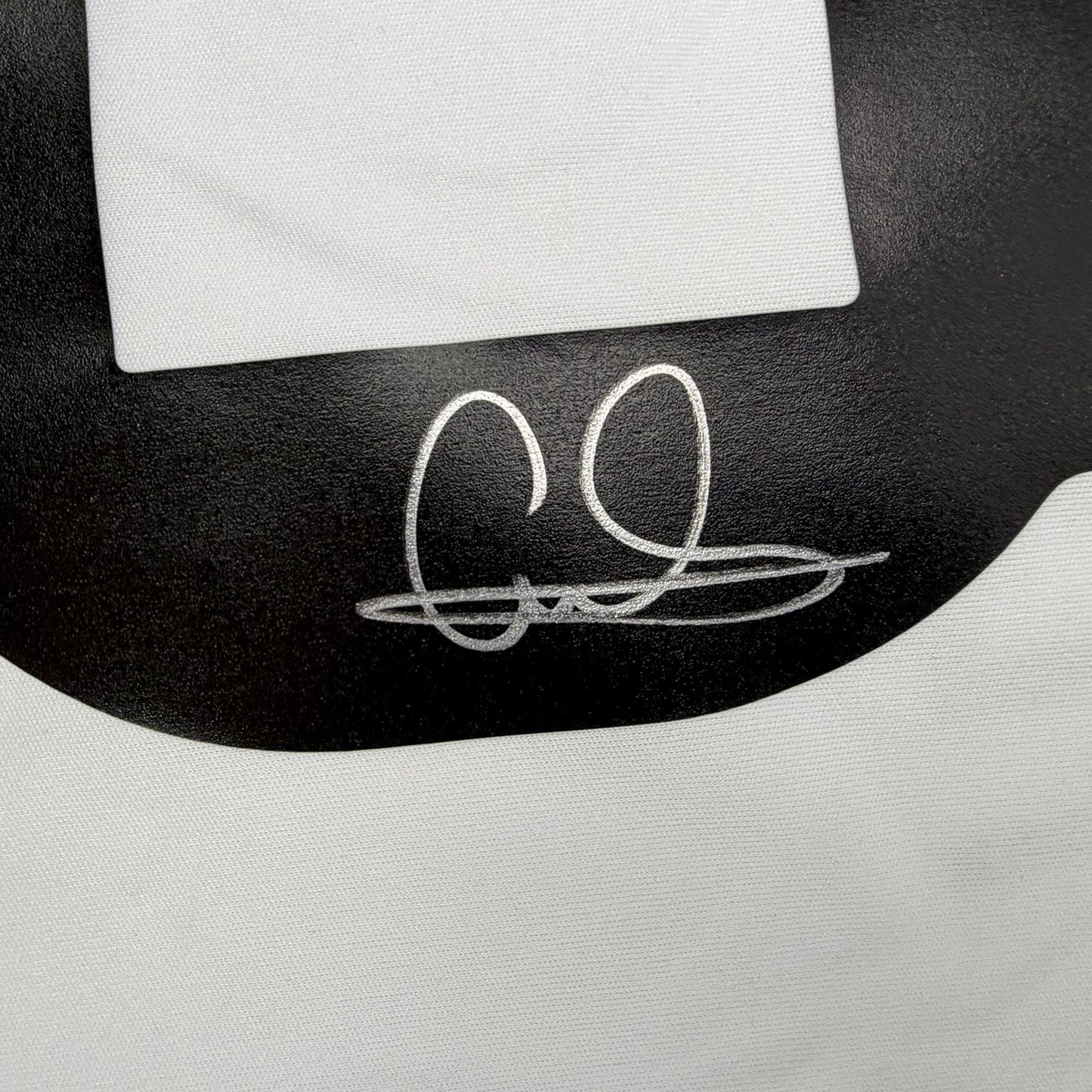 Autographed/Signed Eder Militao Real Madrid White Soccer Futbol Jersey Beckett BAS COA
