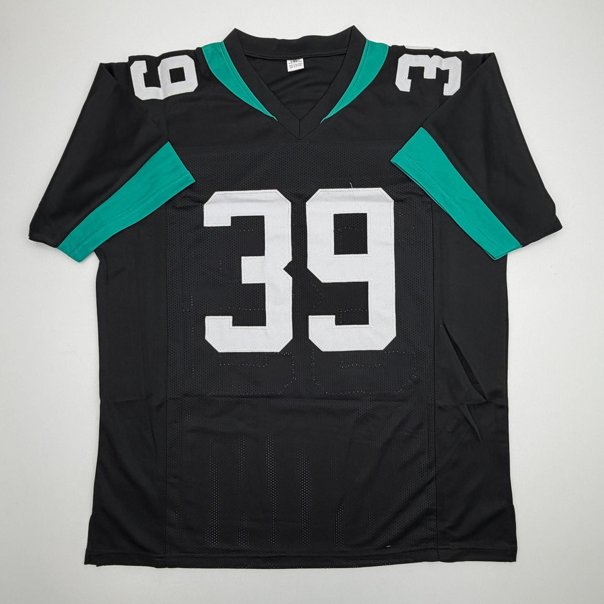Autographed/Signed Cam Little Jacksonville Black Football Jersey JSA COA