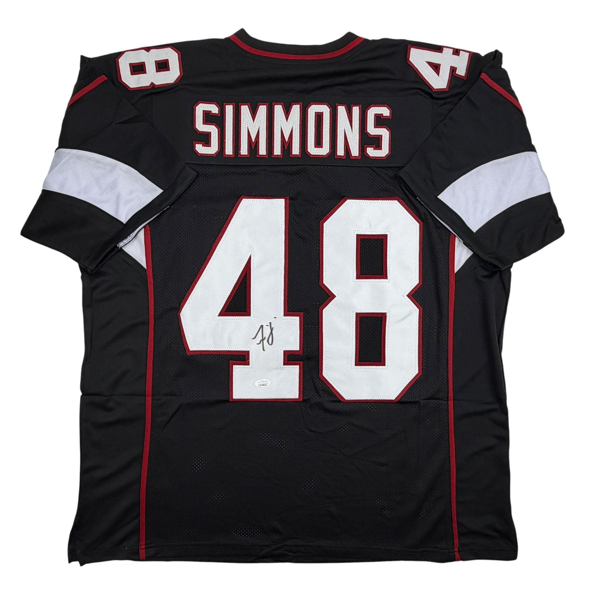 Autographed/Signed Isaiah Simmons Arizona Black Football Jersey JSA COA