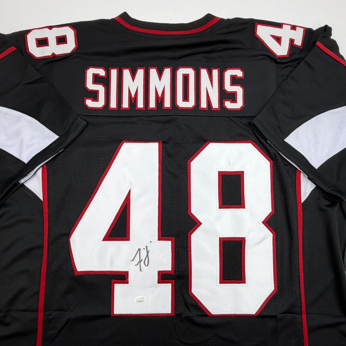 Autographed/Signed Isaiah Simmons Arizona Black Football Jersey JSA COA